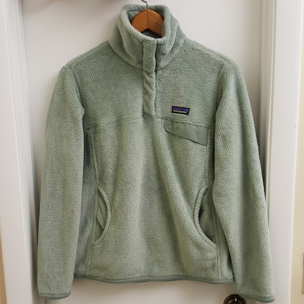 RARE Patagonia retool snap T fleece pulover size L